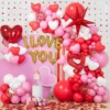 Ti amo, rosso e rosa.