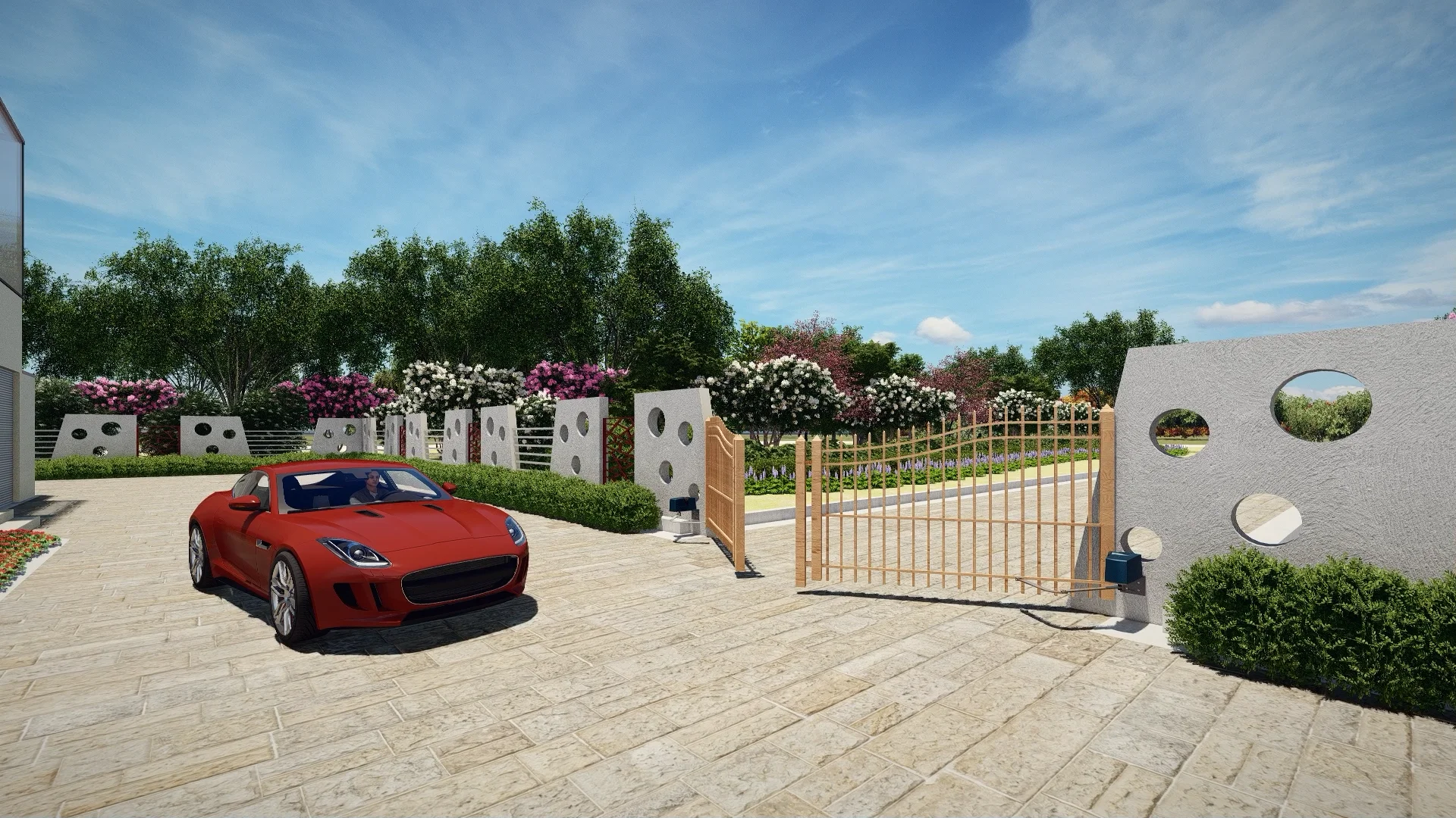 Dual Arm Automatic 500 Kgs Curve Arm Gate Opener Remote Double