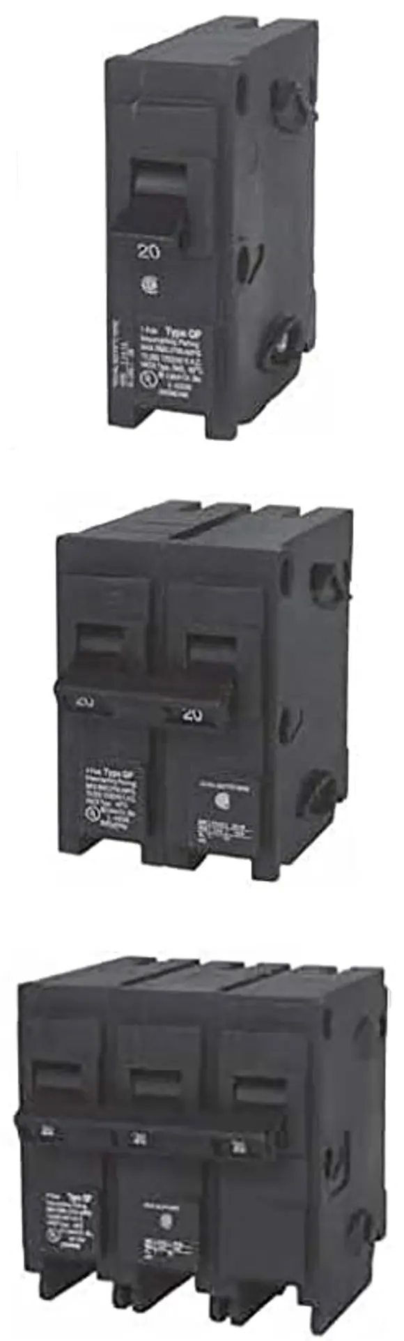 QP Breaker 2P Q210 Q215 Q220 Q225 Q230 Q235 Q240 Q245 Q250 Q260 Q270 Q280 Q290 Q2100 Q2110 Q2125 2 Pole Plug in Circuit Breaker