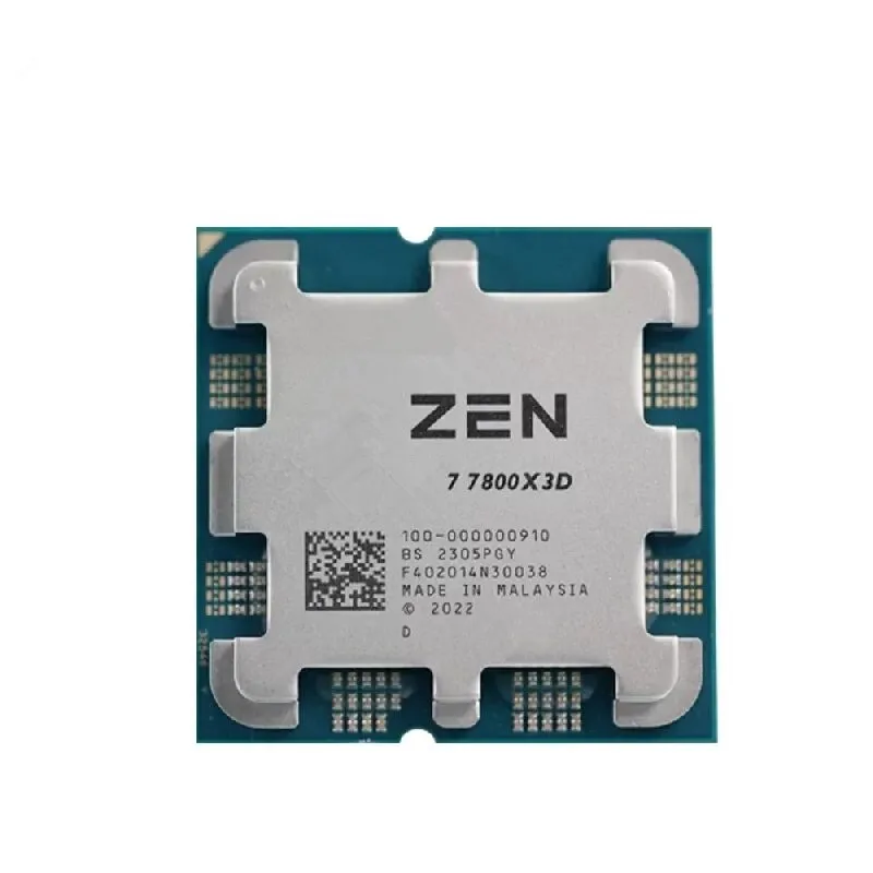 AMD R7 7800X3D CPU - 8-Core Gaming Processor with 3D V-cache