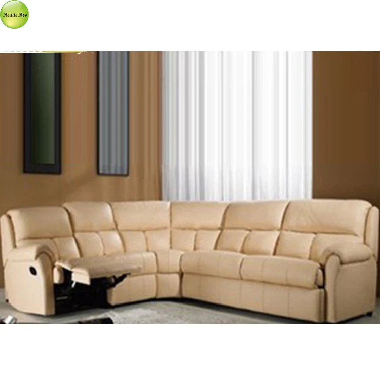 Tech Reclining Musical Recliner Sofa Leather or Fabric Corner Sofa Modern Sectional Recliner Sofa Set With Usb