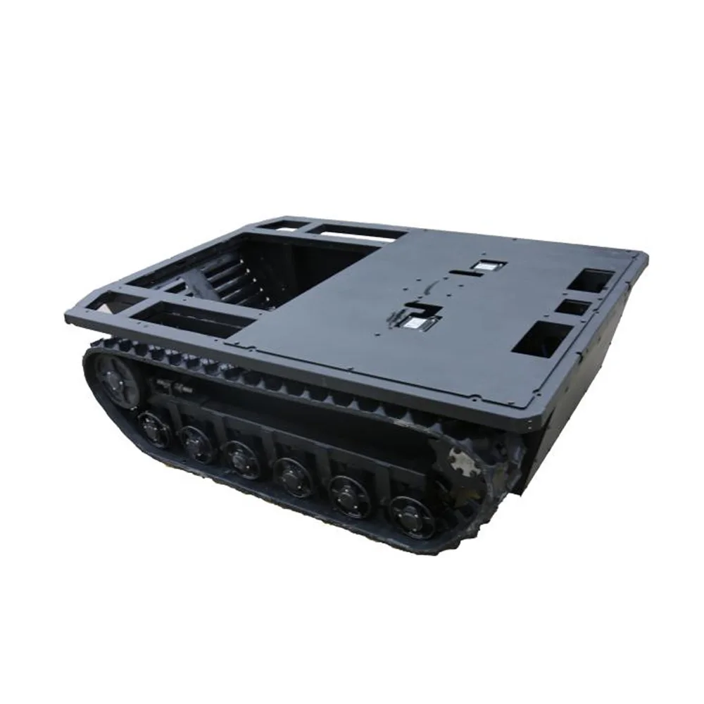 Customized Robotic Airplane Model Remote Control Motor Robot Chassis All Terrain Vehicles Rubber Construction Machinery Parts