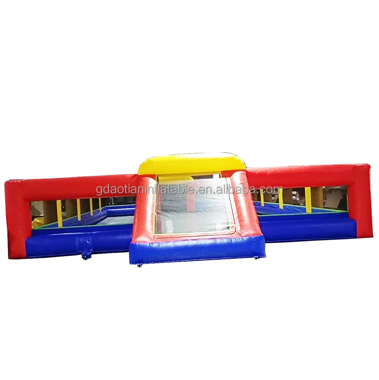 Play Ground Inflatable Soccer Field For Rent Football Sport Games Booth
