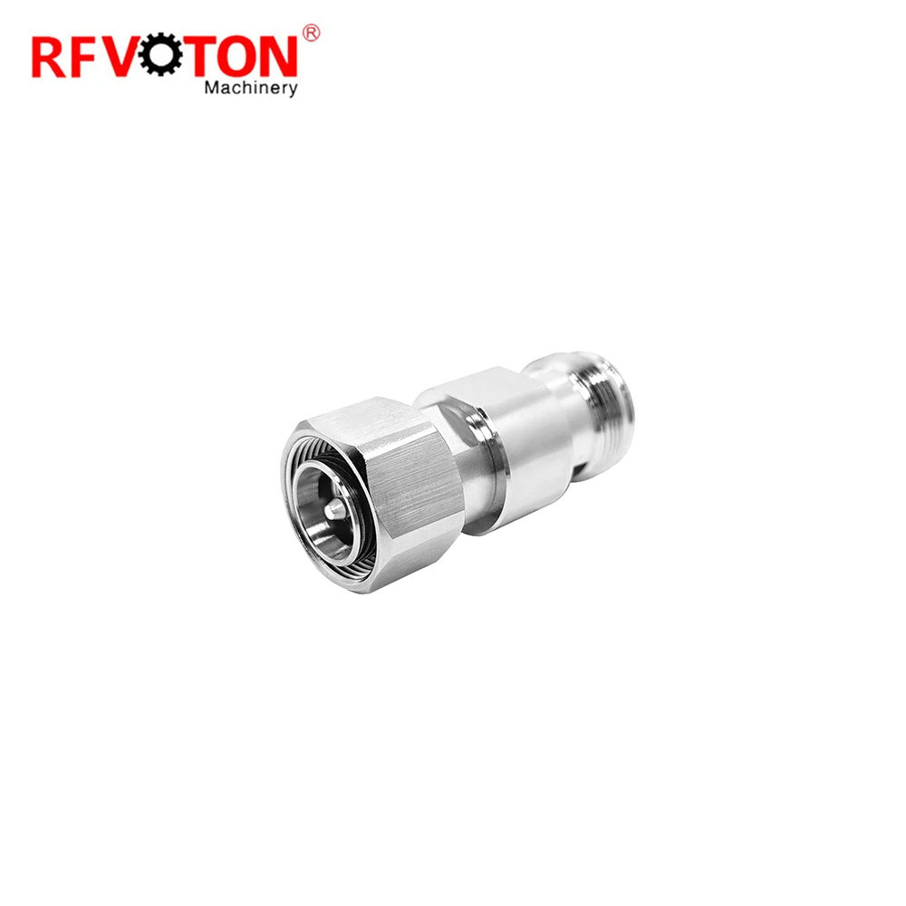 RF Coaxial Connector antenna and Adaptor for Male Female 50ohm 75ohm Black White 4.3/10 Mini Din male to Female details