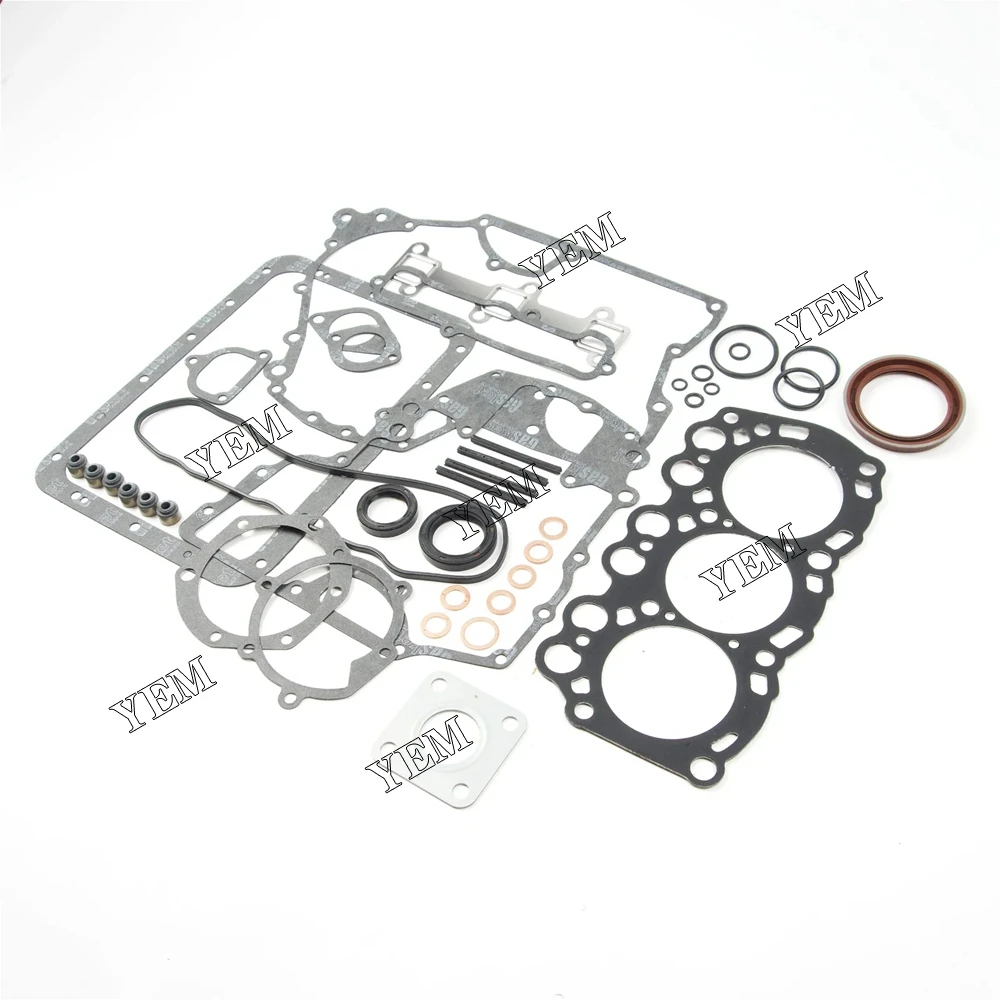 Diesel Engine Machinery Engine 1 Set Full Overhaul Gasket for Mitsubishi L3C ENGINE Tractor Loader