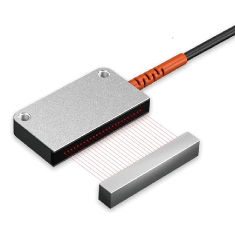Falling Count Array Type 100mm Area Fiber Optical Sensor for Packaging Matrix Sensor