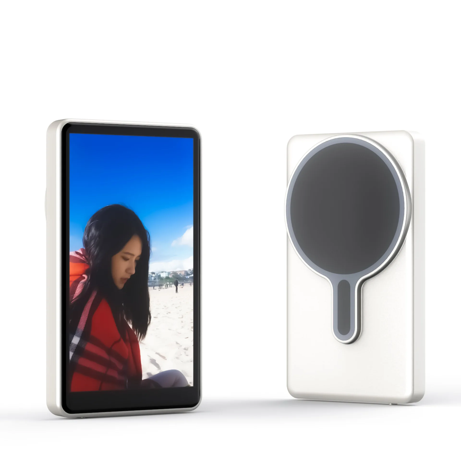 Magnetic Portable Digital Display Mirror For Selfies