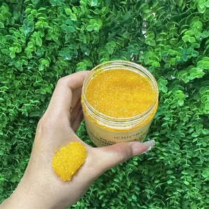 Hot Selling Private Label Skincare Set Lemon Kojic Acid Body Scrub and High Quality