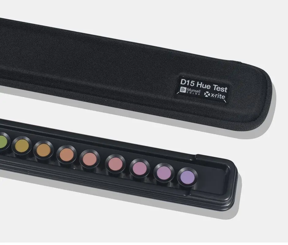 D15 Farnsworth Munsell Dichotomous 15 Color Hue Test