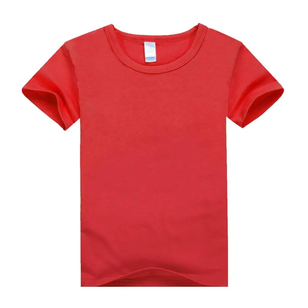 
 Детская футболка SYM из 100% хлопка с круглым вырезом и короткими рукавами детская одежда China Star Повседневная простая весенняя  