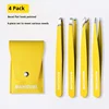 Juego amarillo de 4 piezas (con firma)