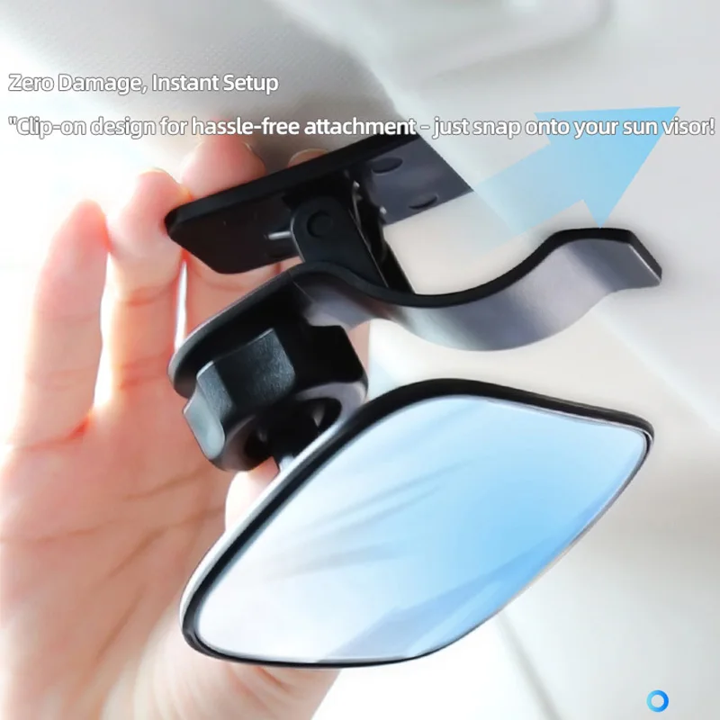 Safely and Wide View Shatterproof Mirror for Infant Rear Facing 360° Rotate Adjustable Baby Car Seat Mirror