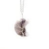 White k purple flower stone