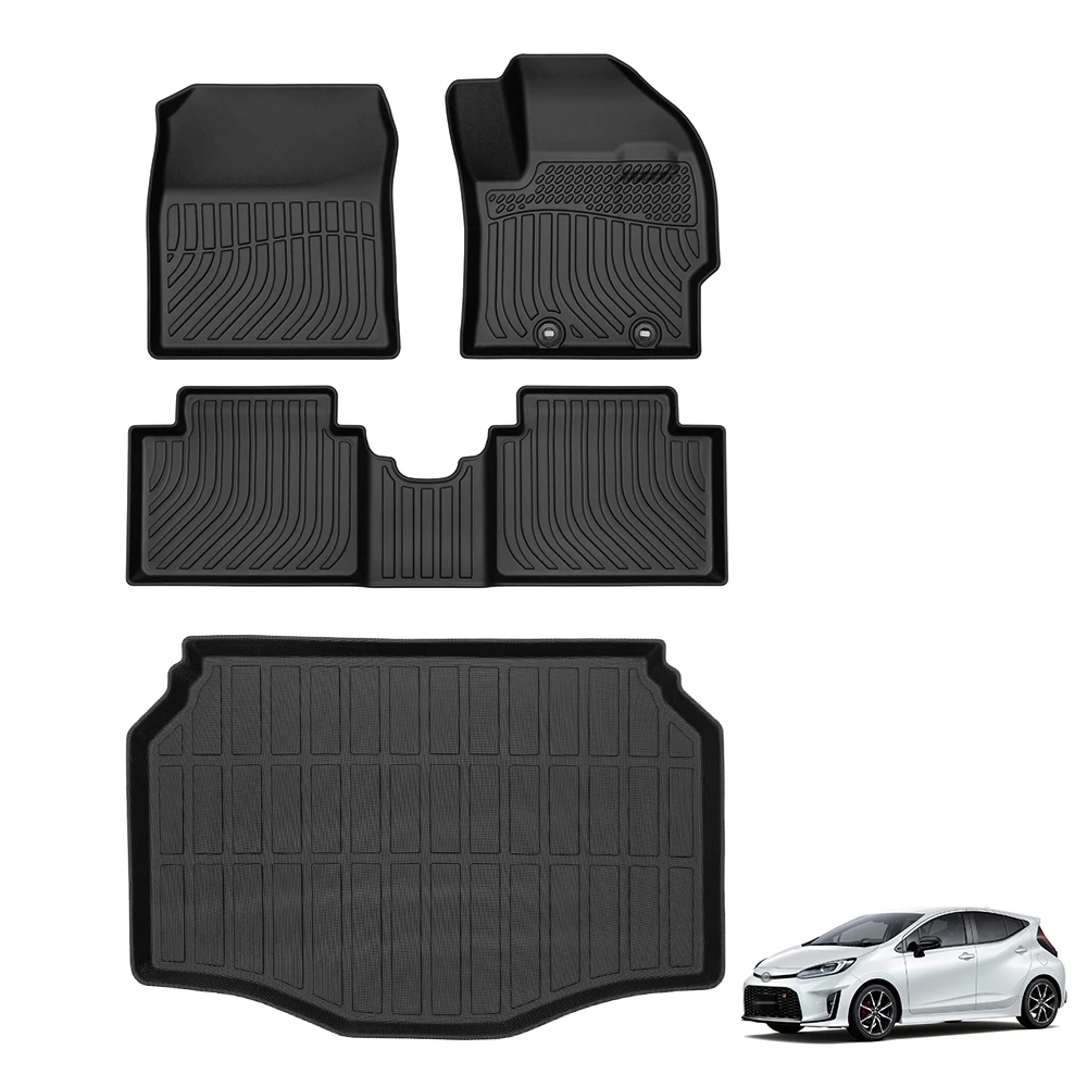 Tappetini Auto In TPE Per Honda Civic 2006-2011 – Set 4 Pezzi, Impermeabili, Antiscivolo, Facili Da Pulire