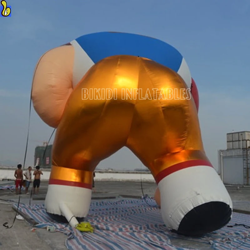 Giant Advertising Sportsman Balloon,Inflatable Football/ Rugby Player