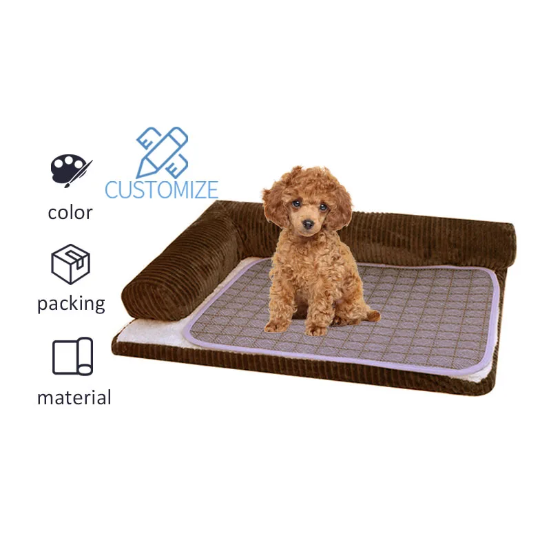 The best selling luxury soft and comfortable plush pet bed cat and dog pet mattress