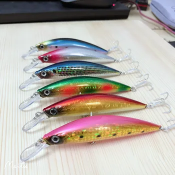 Sinking Lure for Saltwater Fishing 90mm 27g Plastic Bait Long Casting Rolling Action Fishing Minnow Baits – Minnow – view 4