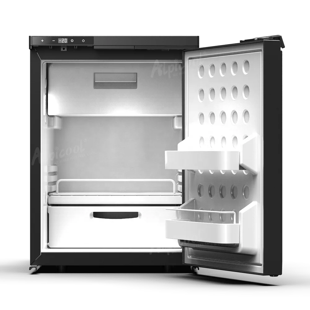 Портативный автомобильный холодильник Alpicool CR65 электрический компрессор охладитель для фургона грузовика домов на колесах лодки