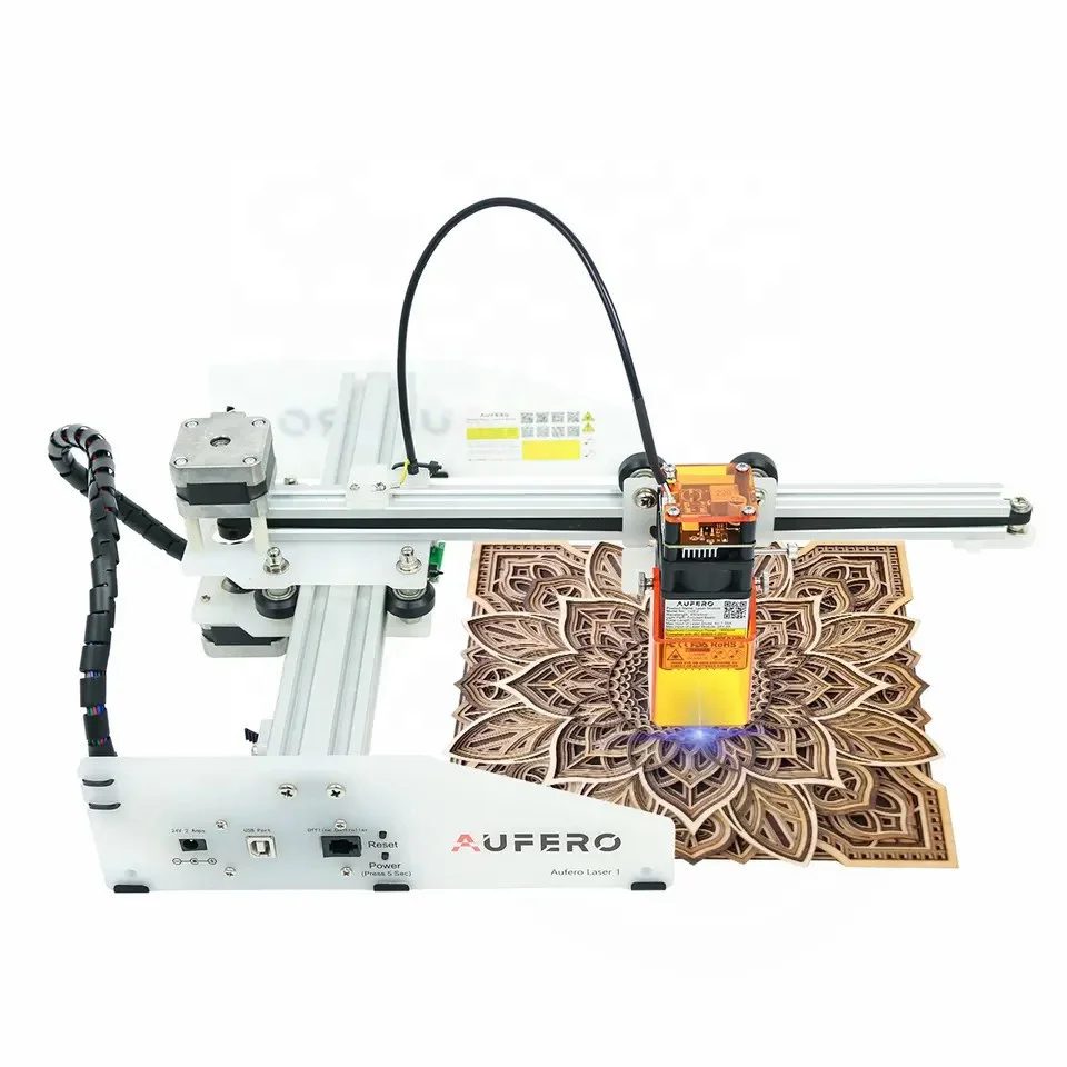 Auferoレーザー加工機鉛筆彫刻機Cnc 3018 Pro Maxプレキシガラス彫刻機