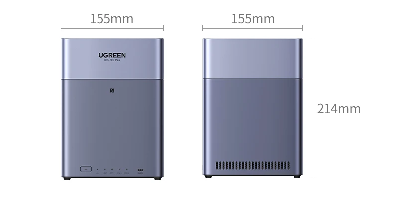 UGREEN DH4300 Plus Mini NAS with Rockchip Octa Core and 8GB RAM