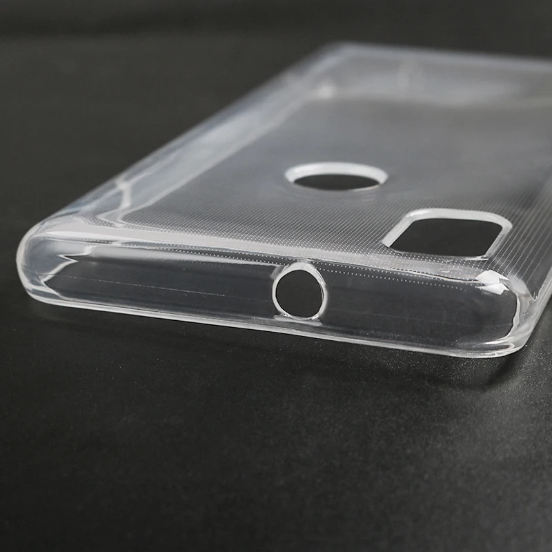 Transparent Shockproof Soft Back Cover for ZTE Blade L9