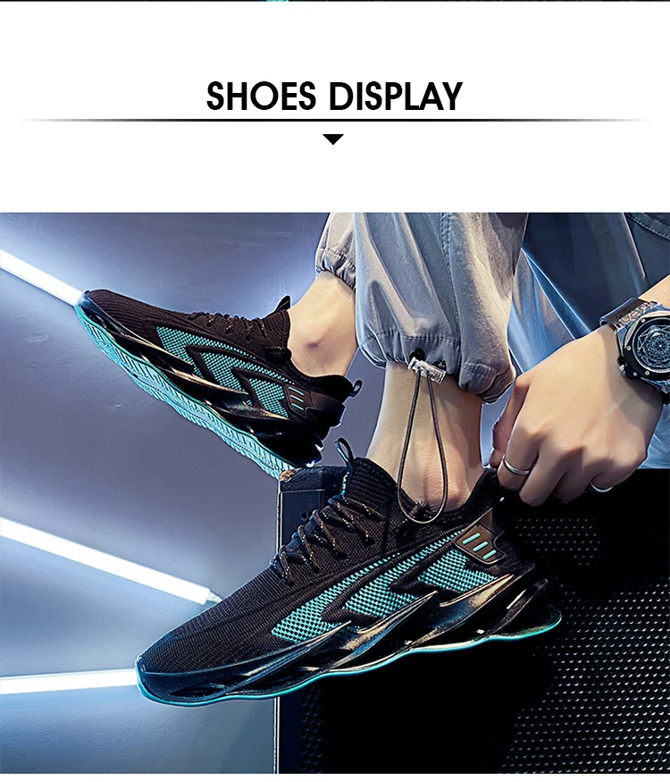 Light Weight Big Size Sport Casual Shoes Customized Color Mens Fashion