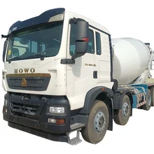 HOWOTX 8x4 Heavy Duty Diesel Concrete Mixer Truck New Condition with Automatic Transmission Cement Mixer Howo Truck Deposit