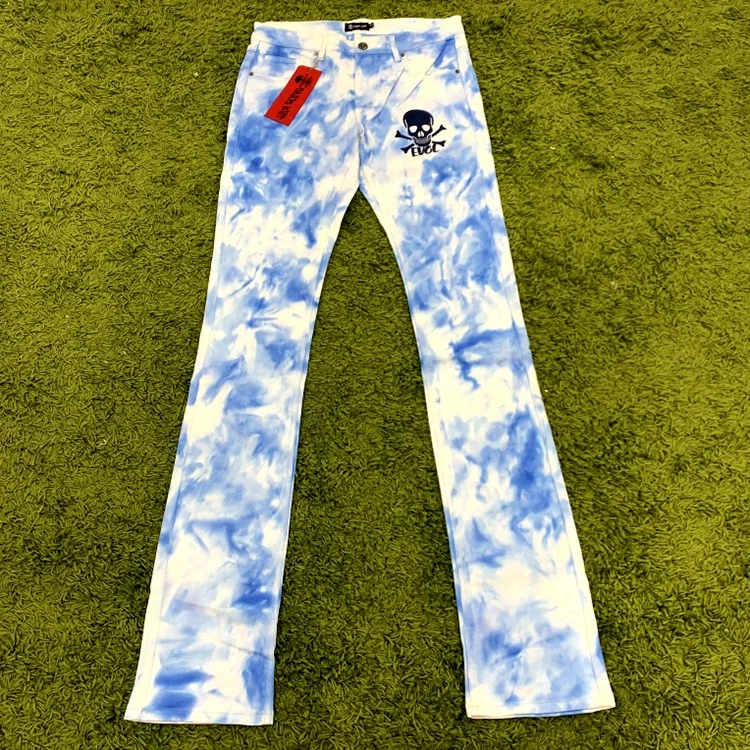 UNUSED tie die denim pants UW0959 タイダイ UNUSED アンユーズド tie dye pants. UW0959 - Hender Scheme
