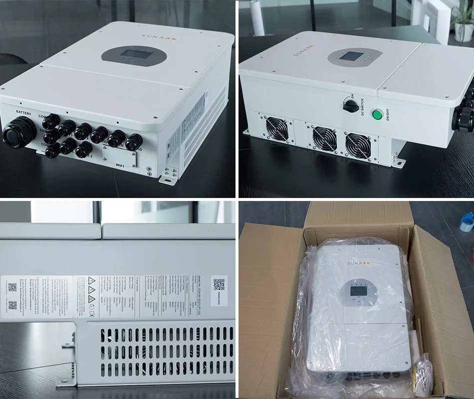 Deye Ip65 Hybrid Solar Power Inverter 12kw 14kw 16kw Single Phase MPPT ...