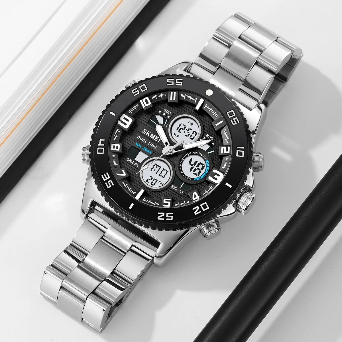 Stainless Steel Marca De Reloj Bistec Reloj Bistec Wr30m Precio