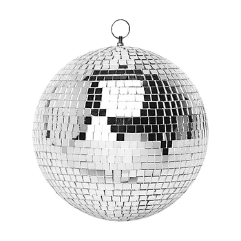 2023 Mirror Ball  Rotating Lights for Night Club LED Stage Lights  glass ball Dj Disco