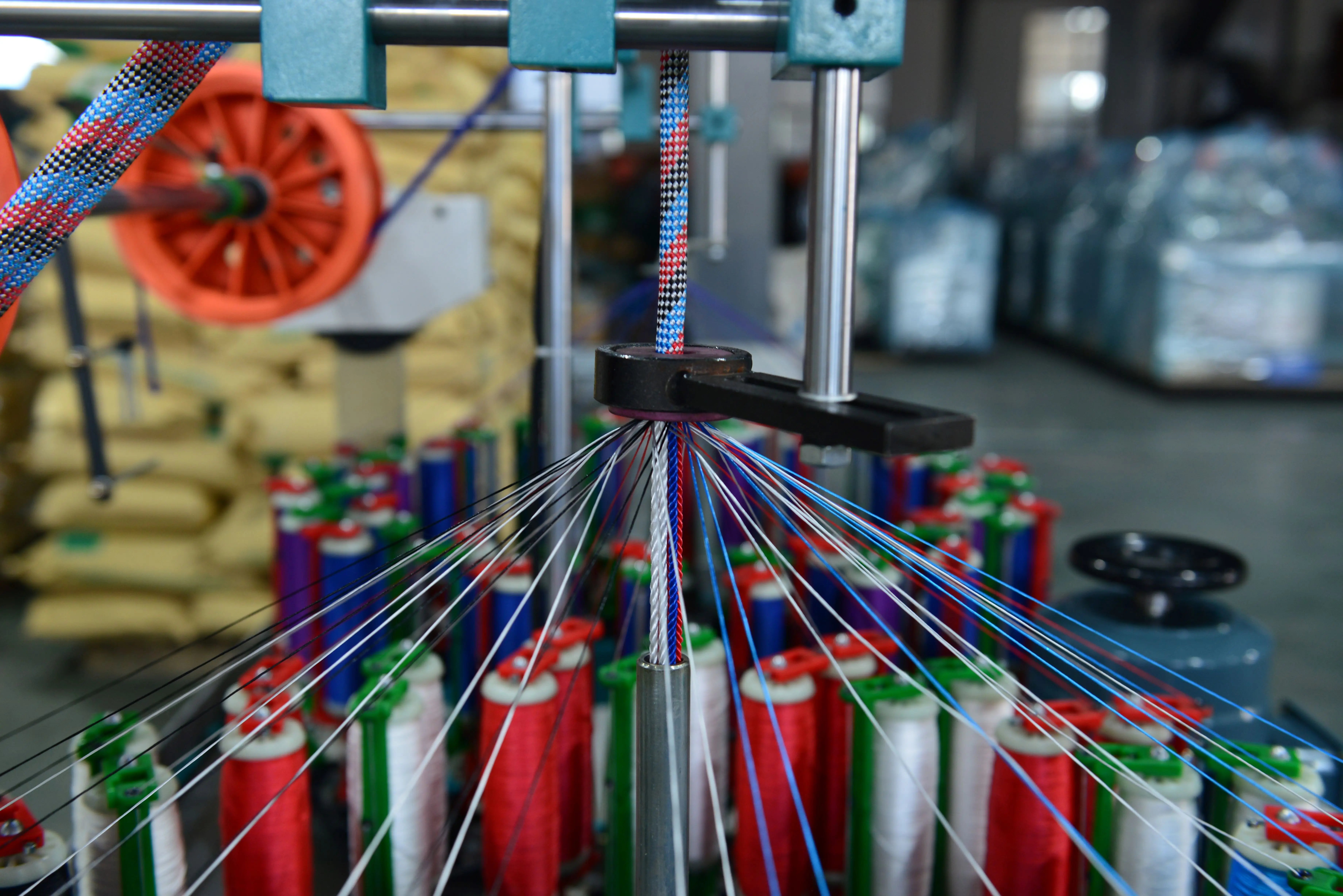 48 Spindle Cord Braiding Machine for Rubber Hose High Efficiency Piping ...