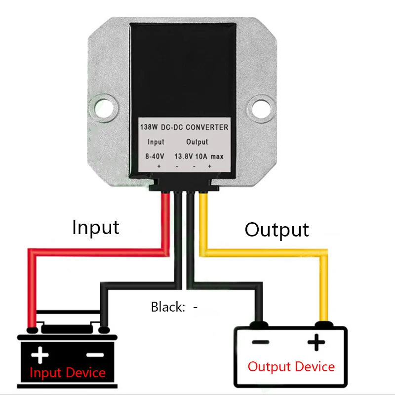 Dcdc Converter Dc 840v To 13.8v 10a Step Down Up Regulator Ip68