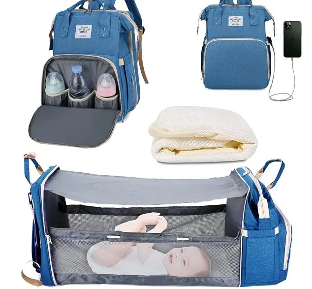 Wholesale Oxford Outdoor Waterproof Mommy Backpack Nappy Baby Carrier Diaper Bag For Mom Buy