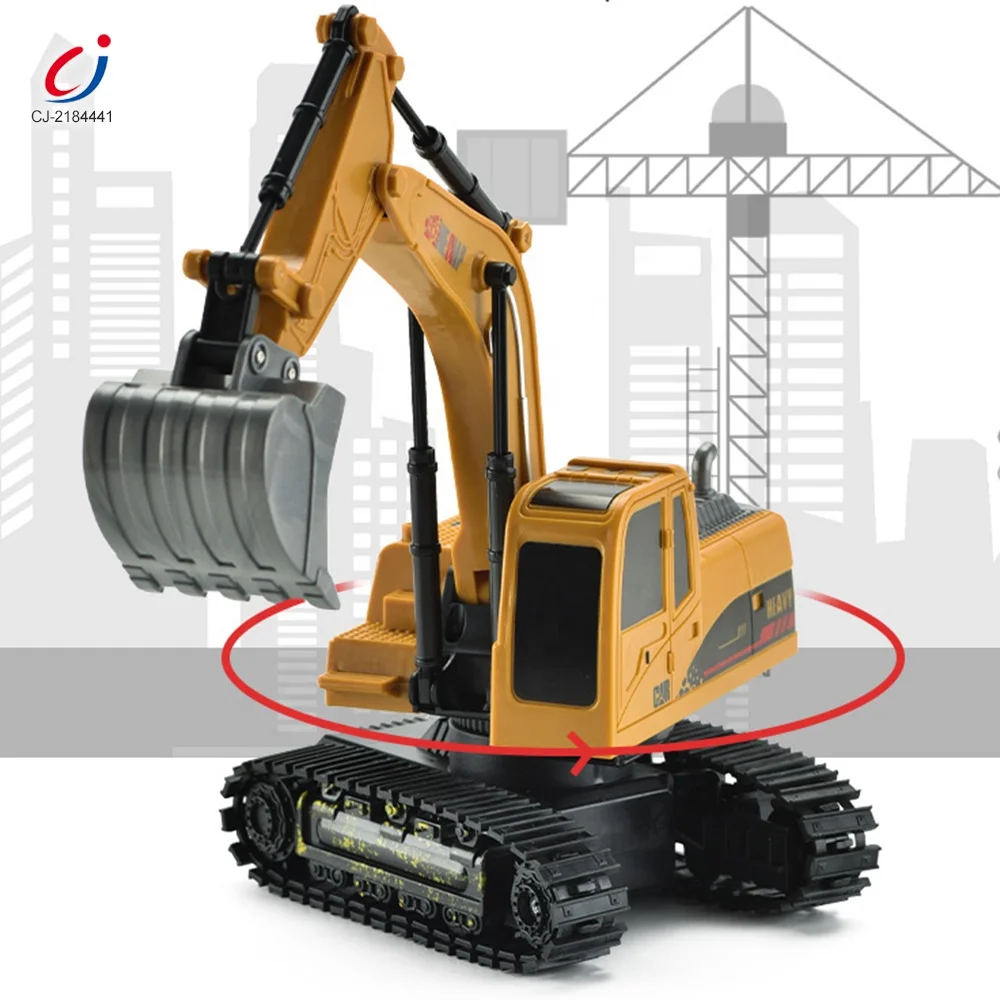 5CH Remote Control Excavator Inertia Friction Construction Truck Series Toys Set Rc Engineering Vehicles for Kids