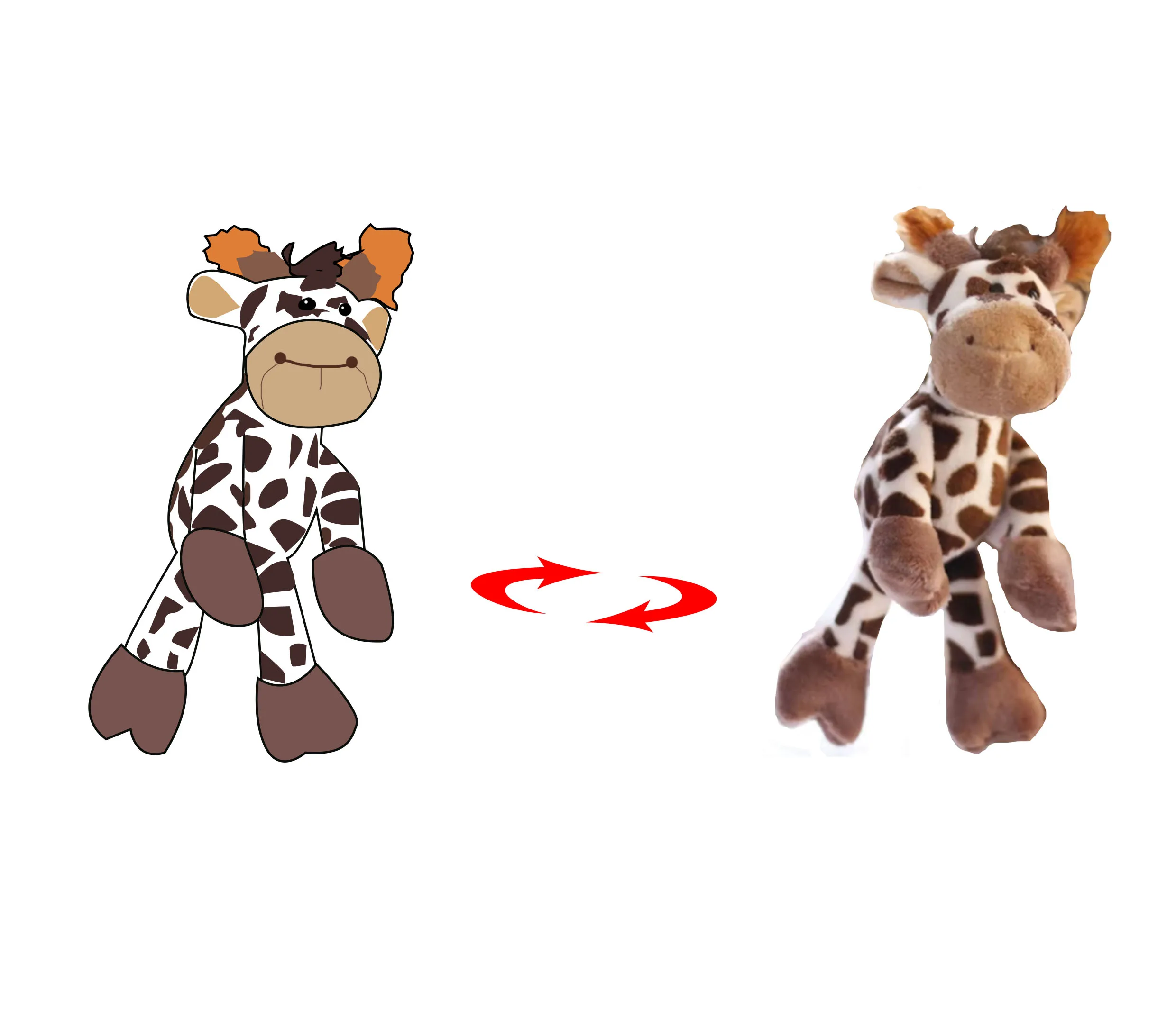 One Point Factory's Custom Cute Jungle Mini Plush Keychains Stuffed Animal Nici Plush Dolls Pendant Toys-for Kids & Collectors