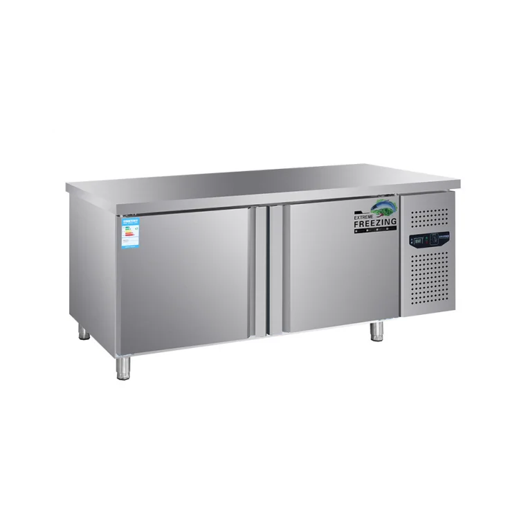 カウンタートップ冷蔵庫 ステンレス 2ドア カウンター下冷蔵庫 2