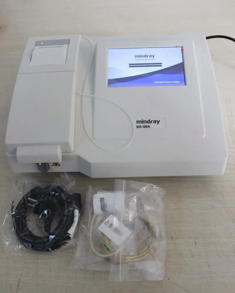 Mindray BA 88A Auto Chemistry Analyzer Open System Portable Medical Semi Automatic Biochemical Analyzer