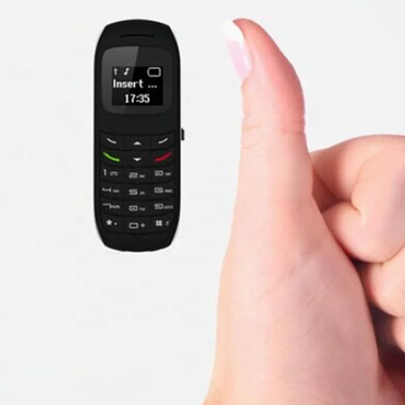 Mini Bluetooth Mobiele Telefoon, BM70 Draagbare Draadloze Kiezer, Bluetooth Kleine Oortelefoon, Ondersteunt Mp3-functie, Ondersteunt de GN Standaard Simkaart(zwart