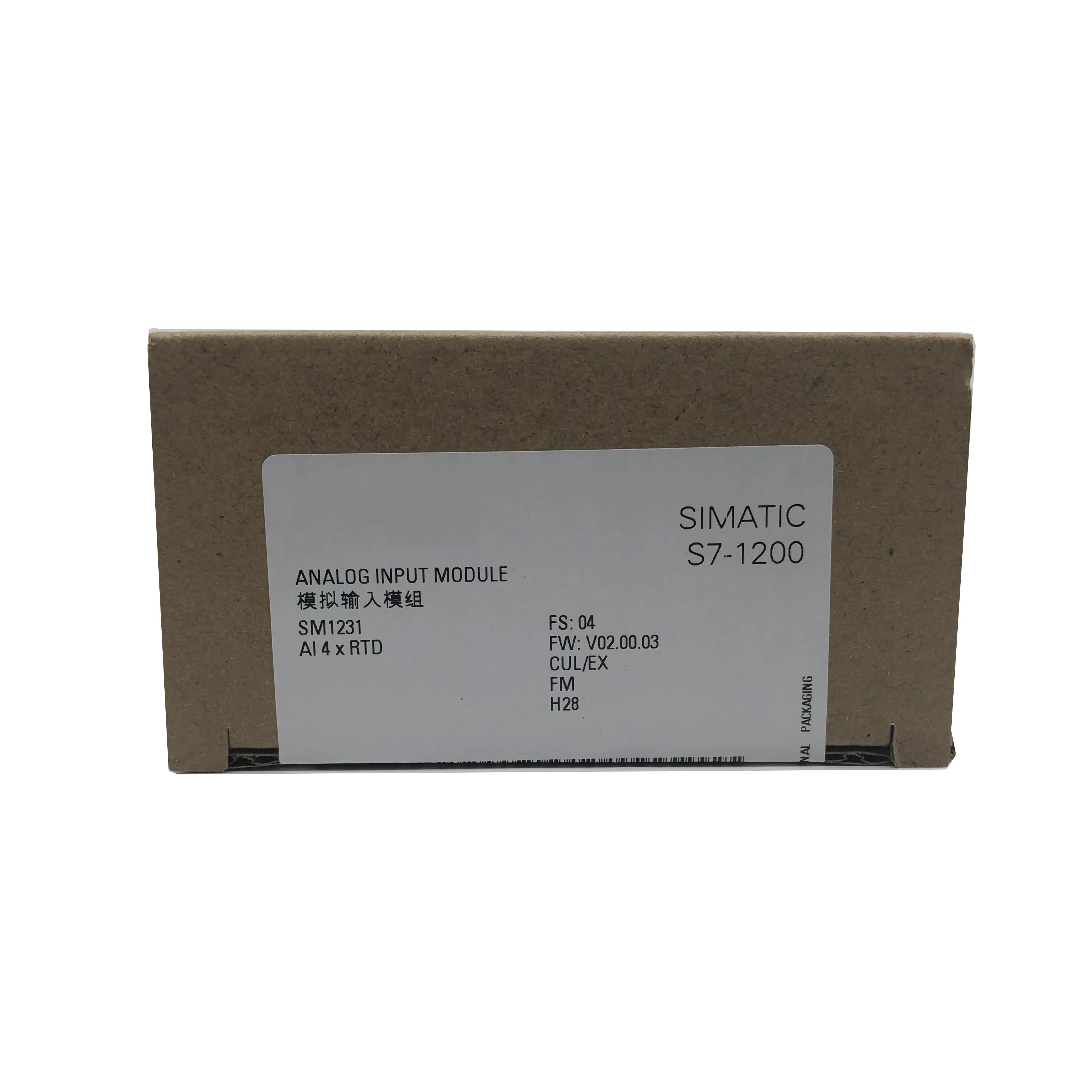 new original 6es7 231 5pd32 0xb0 6es7231 5pd32 0xb0 analog input module for siemens simatic s7 1200 series plc supports thermal resistance rtd temperature measurement high precision signal acquisition and electrical isolation-2