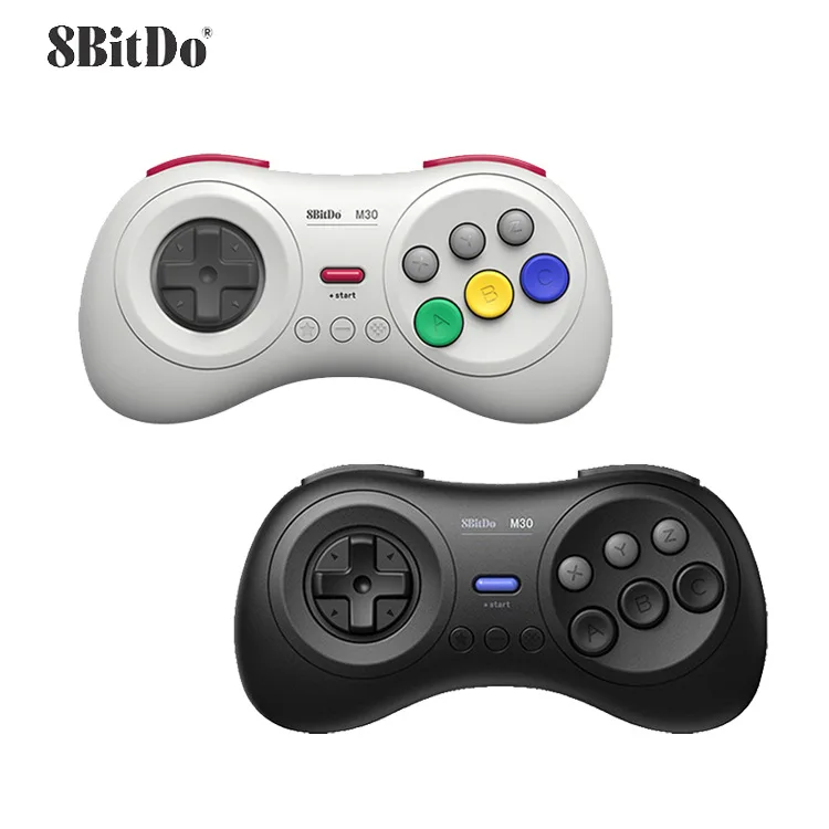 8bitdo M30蓝牙控制器，用于开关视窗安卓6按钮布局，用于segas经典游戏 (白色) - Buy 8bitdo无线游戏手柄开关,游戏板sega  Genesis,游戏控制器macos Product on Alibaba.com