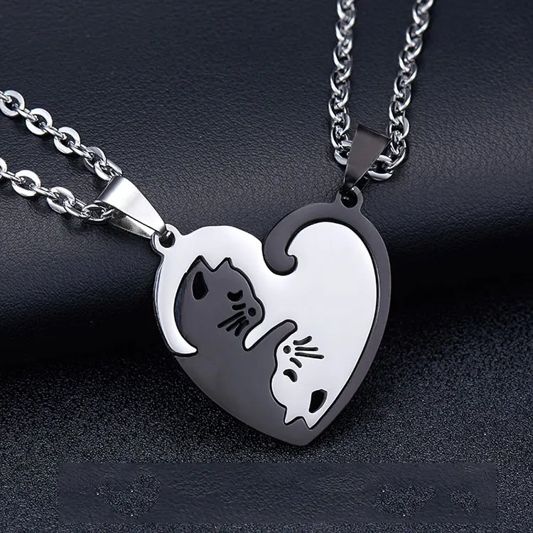 Twin Hearts Puzzle Necklaces for Couples a Symbol of Love and -  Canada