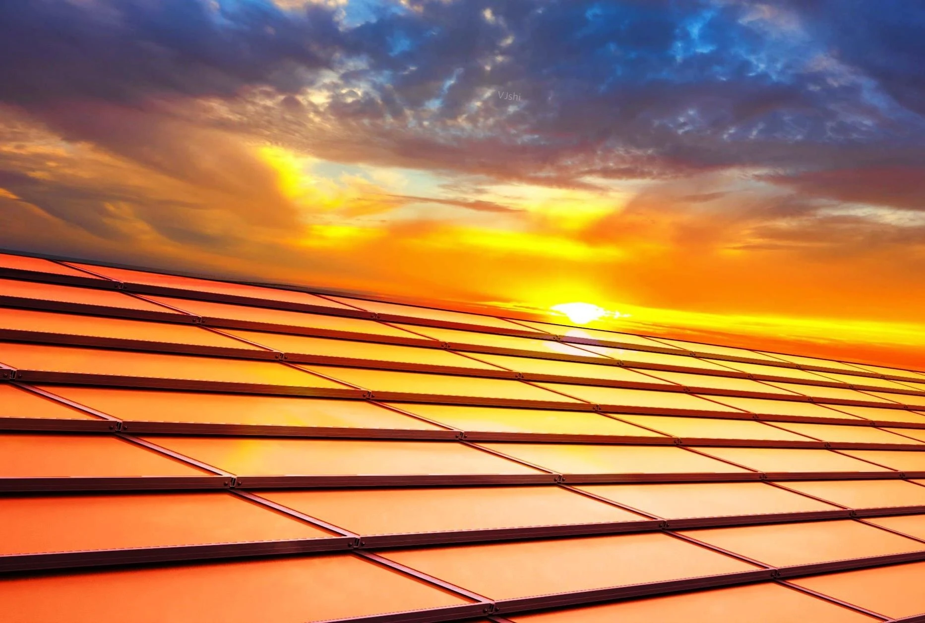 Siyopower Bipv 100w Flat Solar Tiles Cigs Double Glass Solar Roof Tiles 100w Solar Energy Tiles