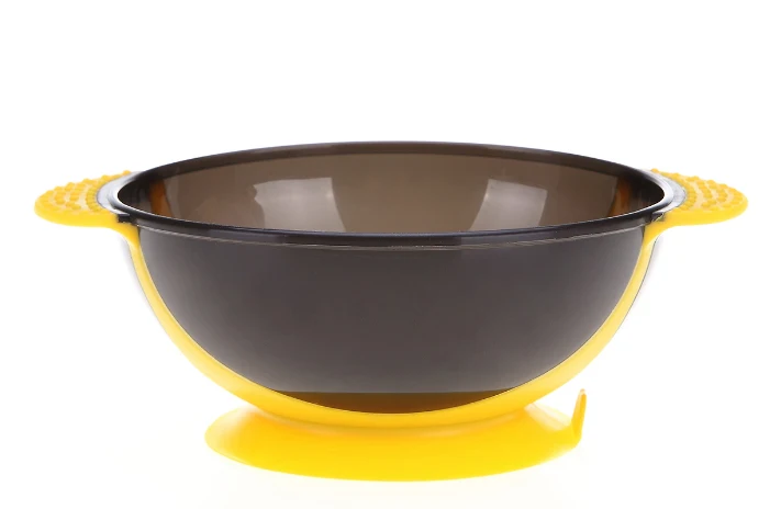 Новый стиль, чаша на присоске для выпечки, противоскользящая чаша для смешивания цвета силикагеля, уход за волосами, перевернутая пленка на присоске, четыре цвета