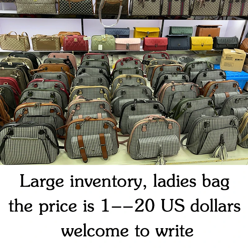 Liquidation Clearance Wholesale Stock Handbag Sets Factory Promotion