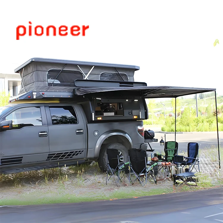4X4 Off-Road Hochwertige, maßgefertigte Wohnkabine für Pickup-Truck, Campingzubehör für Wohnmobile