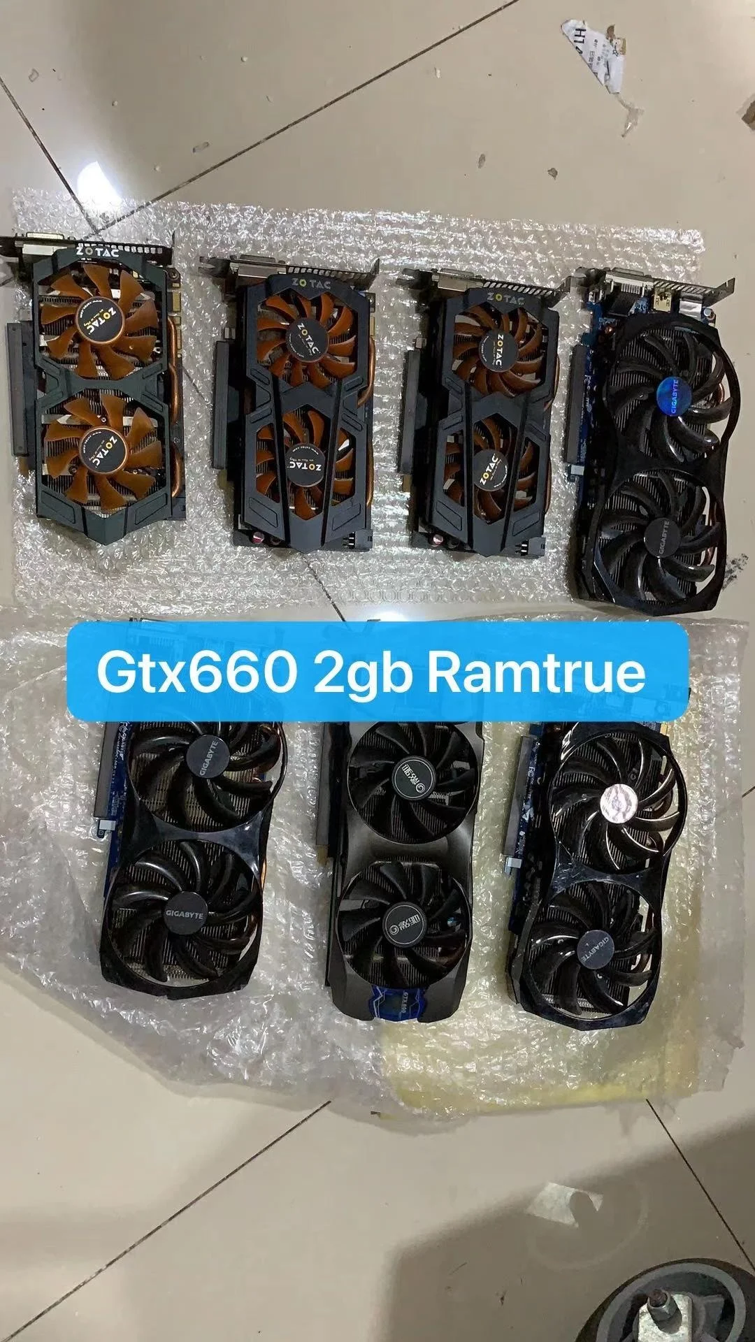Video Card GTX660 2GB 192Bit GDDR5 Graphics Cards for nVIDIA Geforce GTX 660 Used VGA Cards Stronger Than GTX 750 Ti
