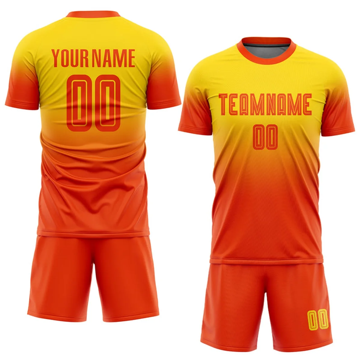 Aowei Custom Soccer Jersey Full Sets High Quality Football Shirt Soccer Jersey Custom Set