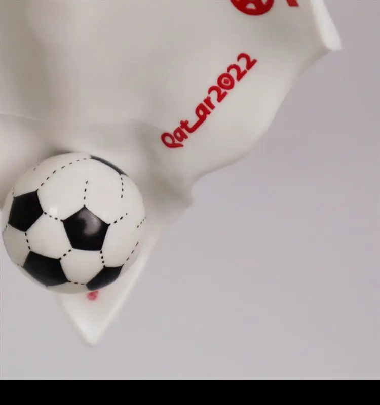 2022 football Cup Qatar mascot figurine fan supplies souvenir pendant keychain gift_18