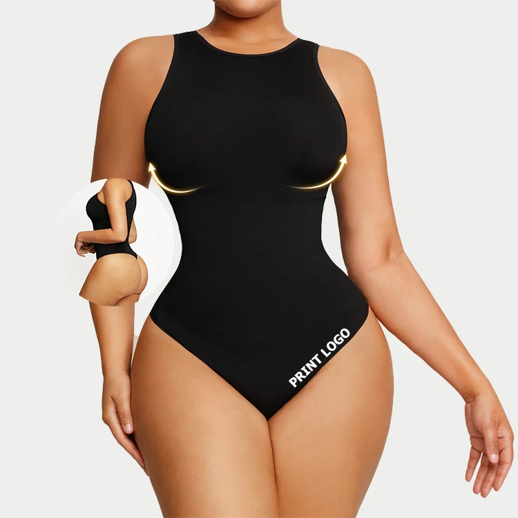 TIK TOK Custom Women Bodysuits 2023 One Piece Sculpting Women Spandex